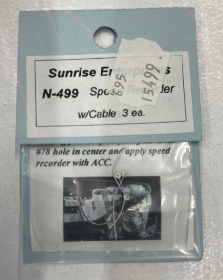 Sunrise N-499 N Scale Speed Recorder