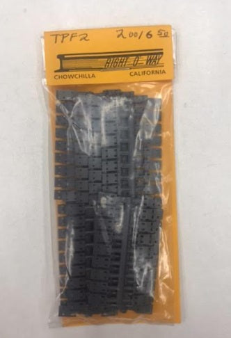 Right O' Way TPF2 Tie Plate Plastic (Envelope of 200)