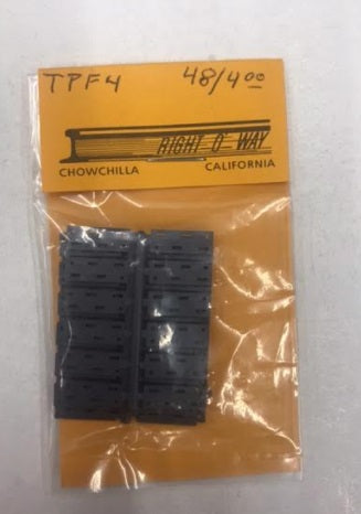 Right O' Way TPF4 Tie Plate Plastic (Pack of 48)