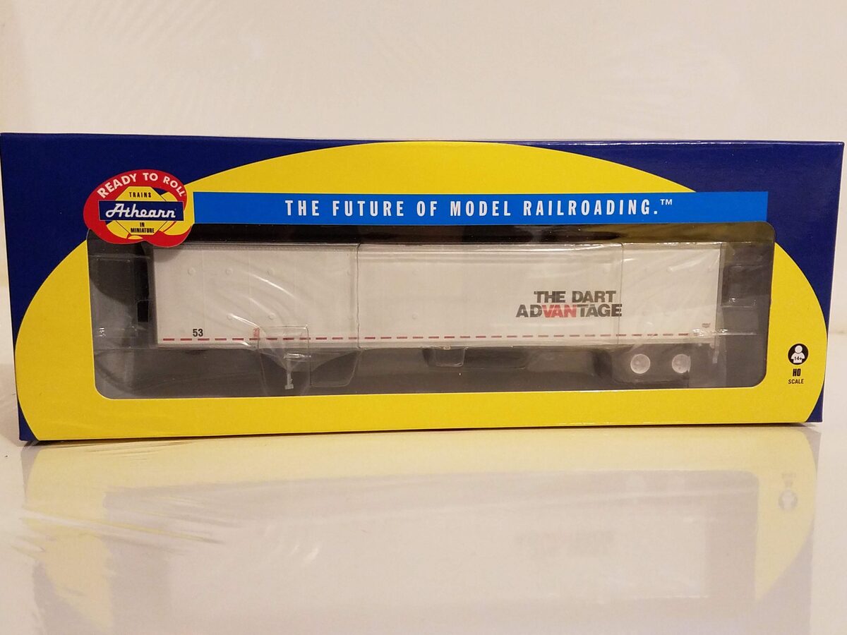 Athearn 29803 HO Dart Advantage 53' duraplate Trailer 90369