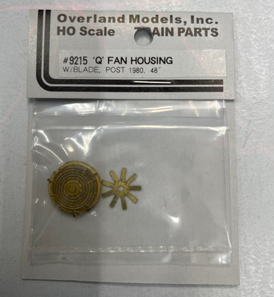 Overland 9215 HO 'Q' Fan Housing w/ Blade