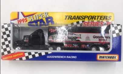 Matchbox #3 1:64 GM Goodwrench Racing Transporter 1995 Dale Earnhardt