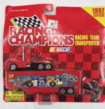 Racing Champions 3102 1:87 #29 Cartoon Network Transporter 1997
