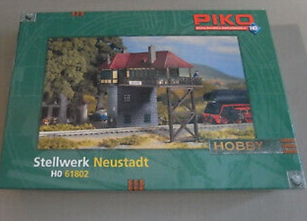 Piko 61802 HO Stellwerk Neustadt Signal Box Model Kit