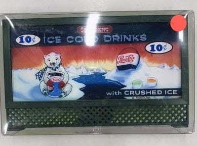 Town & Country Hobbies O Scale Ssoda Shop Lighted Blinking Billboard 12-14v