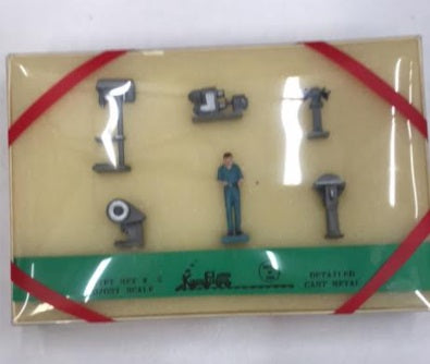 Kramer 6 O Scale Machine Shop Tools Figure Gift Set