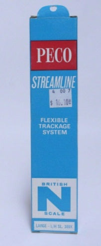 Peco SL-389X N Scale Large Left Hand Flexible Tracking System