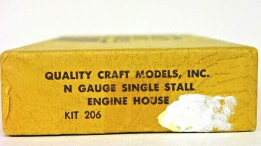 Quality Craft 206 N Scale Signal Stall Engine House Kit