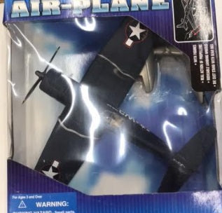 Toy Mark W3 1:48 Navy Airplane w/Pilot