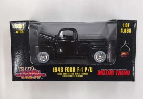 Racing Champions 08194-08148 1:58 #T5 Black 1948 Ford F-1 Pick Up Truck