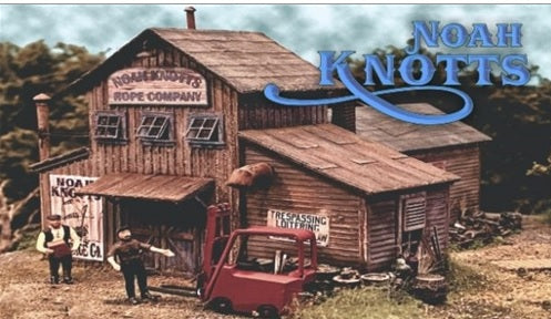 Bar Mills 0242 HO Noah Knotts Cordage Co. Model Building Kit