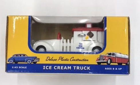 Dimestore 30052 1:43 Ice Cream Truck Plastic Toys of the 40's and 50's