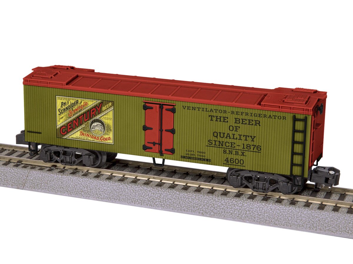 American Flyer 2119090 S Century Beer Woodside Reefer #4600