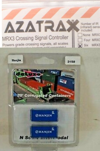 Deluxe Innovations 3150 N Scale Conpac Containers (Set of 2)