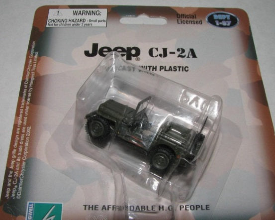 Hongwell 2111 1:87 Jeep CJ-2A