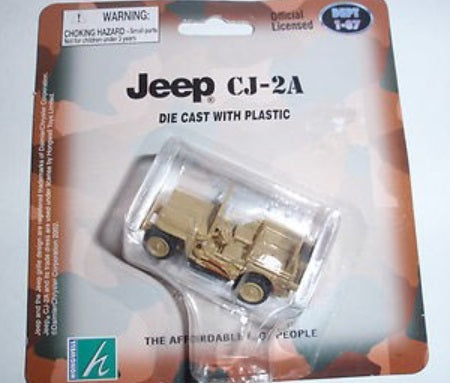 Hongwell 2112 1:87 Jeep CJ-2A
