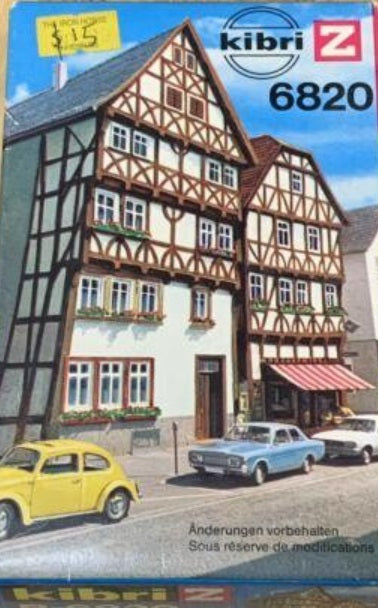 Kibri B-6820 Z Scale Half Timber Building Kit