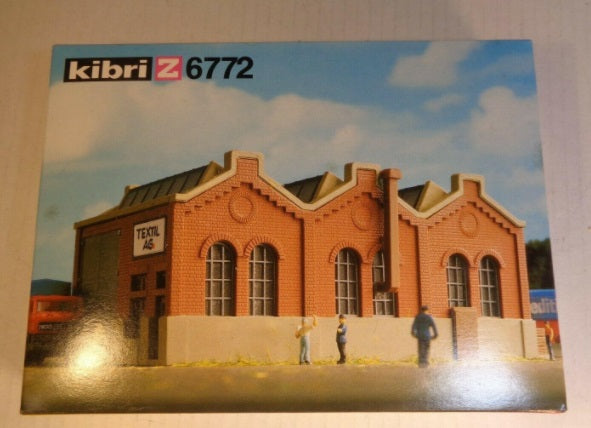 Kibri 6772 Z Scale Textile Factory Kit