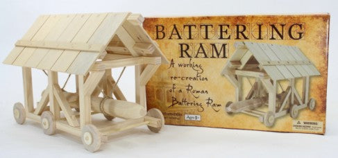 Pathfinders 57 Ancient Roman Battering Ram Wooden Kit