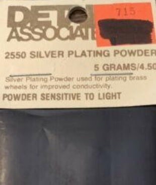 Detail Associates 2550 Silver Plating Power - 5 Gram Pack