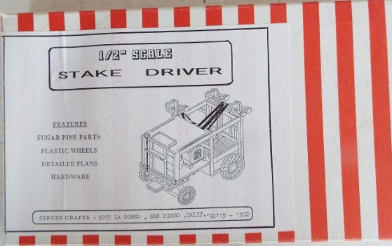 Circus Crafts 111 G Scale Stake Diver Kit