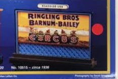 Lefton 10515 Ringling Bros Barnum & Bailey Billboard Circus