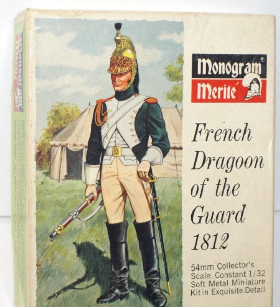 Monogram 812 1:32 Merite French Dragoon of the Guard 1812 Kit