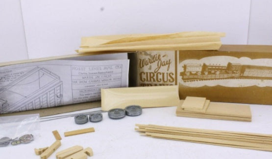 Wardie-Jay HO Scale Circus Canvas Wagon Kit