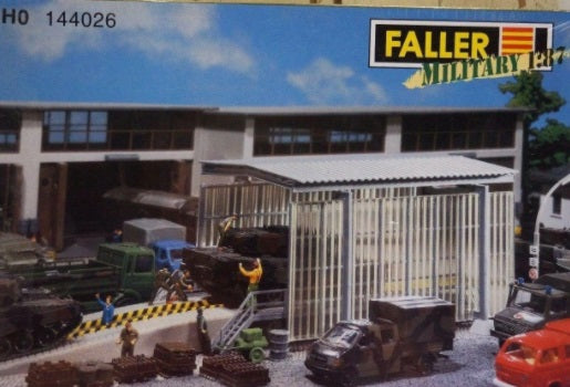 Faller 144026 HO Military Roofed Ramp Kit