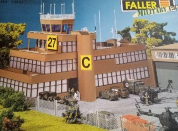 Faller 144047 HO Military Control Tower Set Kit