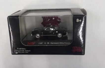 Malibu International 00100 HO Black VW Karmann Ghia Coupe