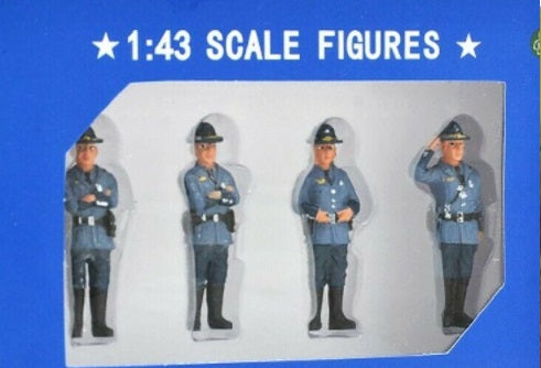 American Diorama 16200 G Scale State Trooper Figure Set (Set of 4)