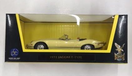 Road Signature 94244 1:43 Yellow 1971 Jaguar E-Type