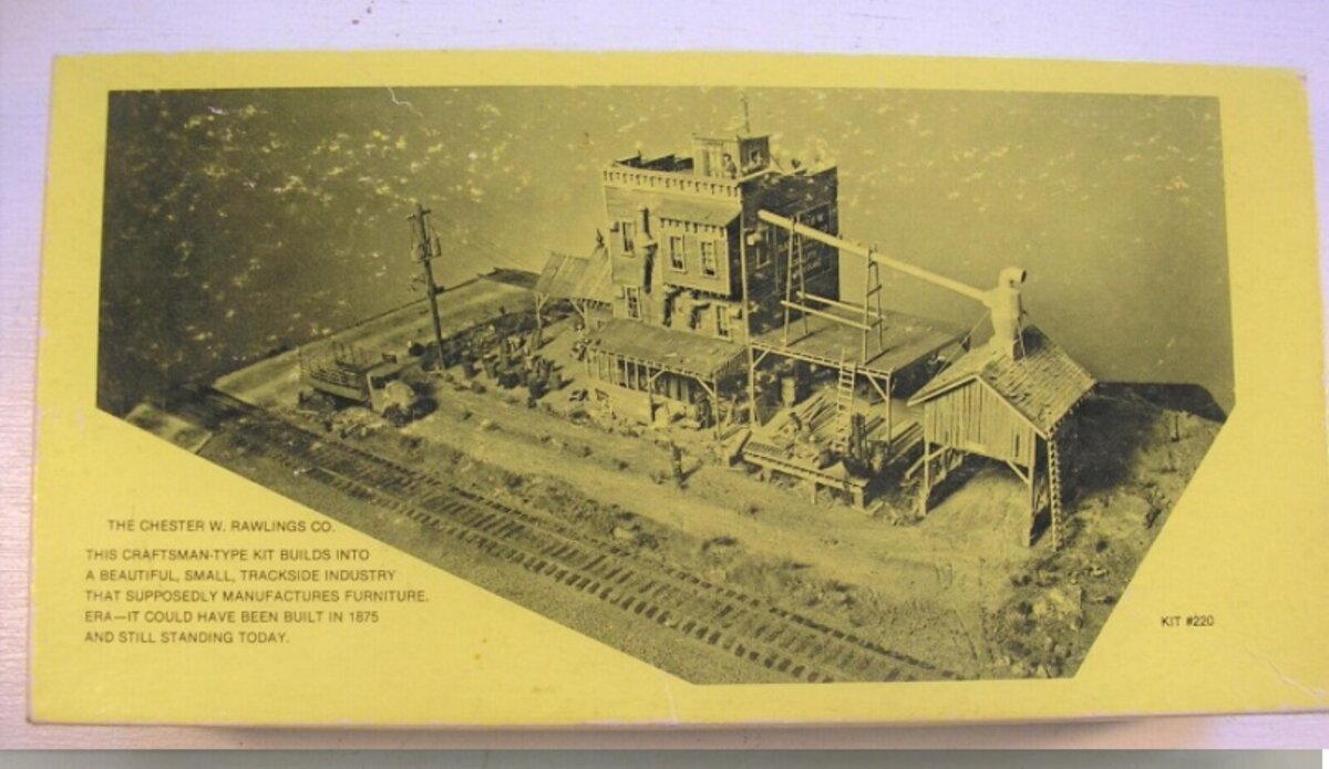 Fine Scale Miniatures 220 HO Chester W. Rawlings Co. Kit