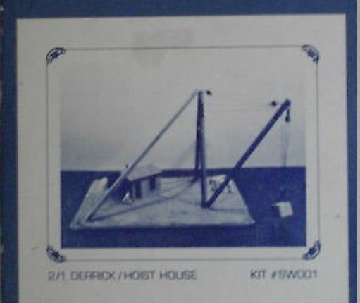 Scaleworks SW001 HO Derrieck Hoist House Kit