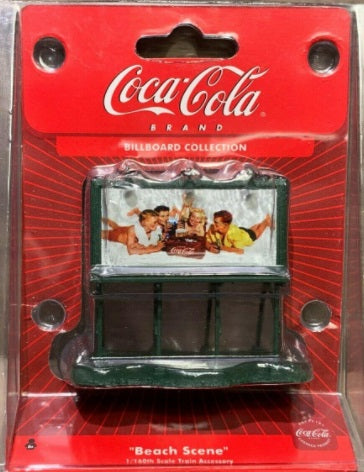 Athearn 10224 N Scale Beach Scene Coca-Cola Billboard