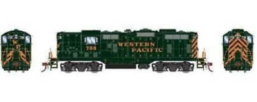 Athearn G82309 HO Genesis Serie Western Pacific GP7 W/DCC & Sound # 708