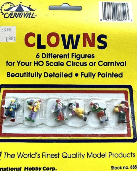 IHC 8851 HO Carnival Series Circus Clowns