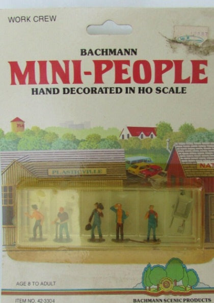 Bachmann 42-3304 HO Work Crew Figure Pack