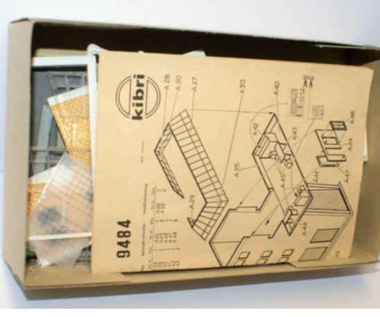 Kibri 9484 HO Bausatz Signal Box Stellwerk Kit