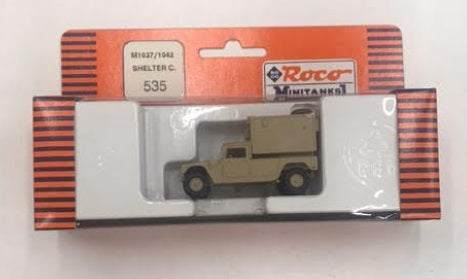 Roco 535 1:87 Minitanks M1037/1042 Shelter C