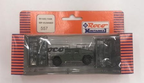 Roco 557 1:87 Minitanks M1025 / 1026 MP-Hummer