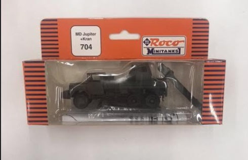 Roco 704 HO MD Jupiter +Kran Minitanks