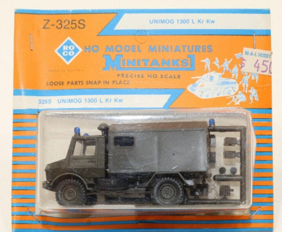 Roco Z-325 S 1:87 Minitanks Unimog 1300 L Kr Kw