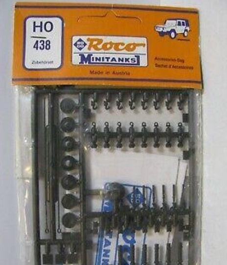 Roco 438 HO Minitanks Accessory Set