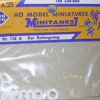 Roco Z-118 HO Minitanks Life Beltsn/ Rafts