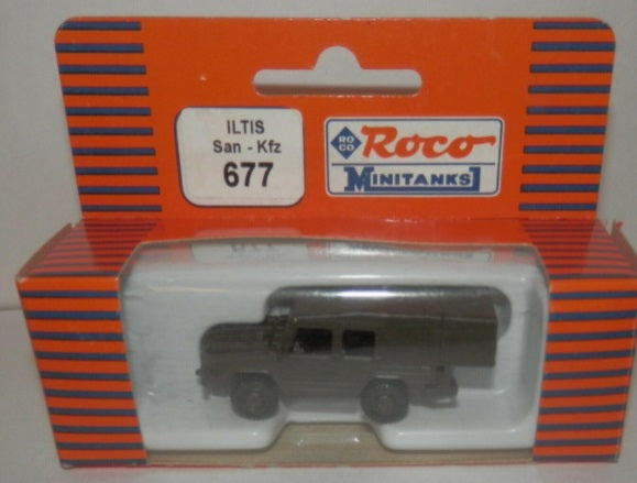 Roco 677 1:87 Minitanks ILTIS San-Kfz Military Vehicle