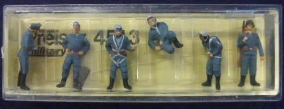 Preiser 4513 HO Military Pilots Figures (Set of 6)