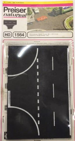 Preiser 1564 HO Flexible Roadways