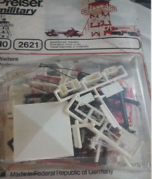 Preiser 2621 HO Military Emergency Tower Plastic Model Kit